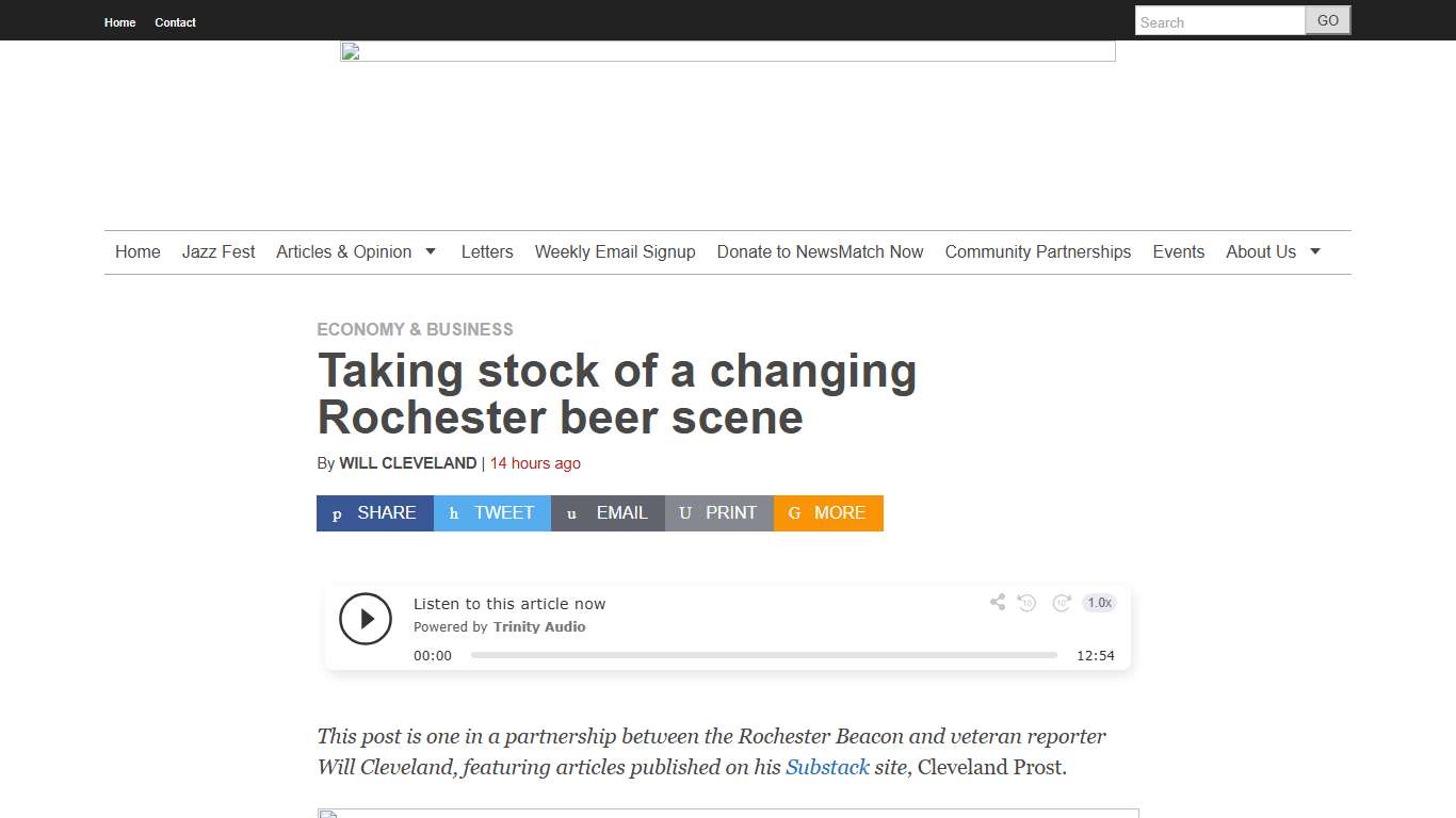 Taking stock of a changing Rochester beer scene - Rochester BeaconRochester Beacon